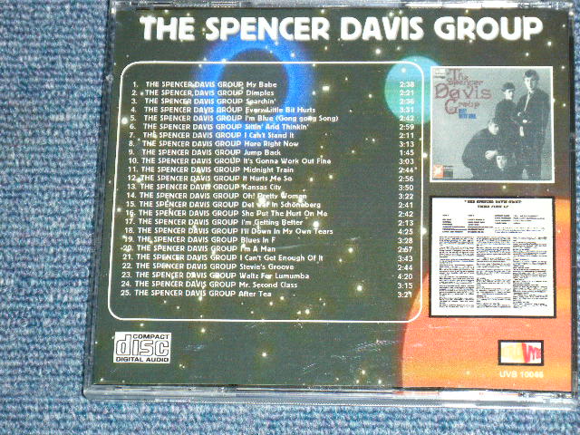 画像: THE SPENCER DAVIS GROUP - THEIR FIRST LP + BONUS TRACKS  / GERMAN Brand New CD-R 