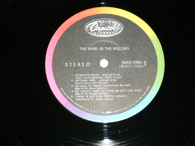 画像: THE WIND IN THE WILLOWS ( DEBORAH HARRY of BLONDIE ) -  THE WIND IN THE WILLOWS  (Ex+/Ex+++) / 1968 US  ORIGINAL  LP