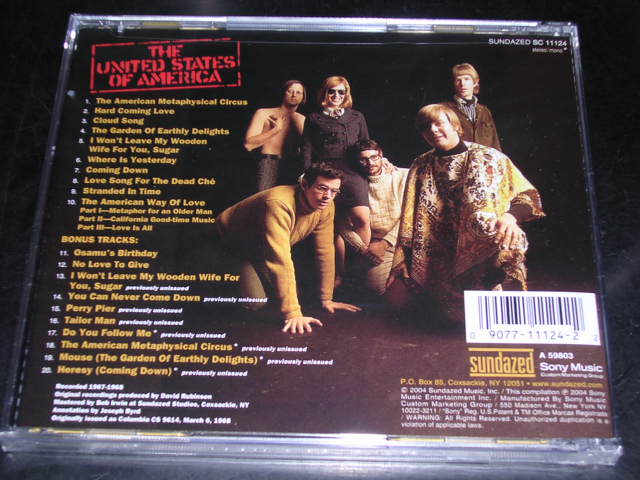 画像: THE UNITED STATES OF AMERICA - THE UNITED STATES OF AMERICA  (SEALED) / 2004 US AMERICA "BARAND NEW SEALED" CD