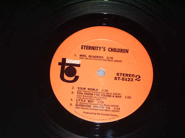 画像: ETERNITY'S CHILDREN - ETERNITY'S CHILDREN ( CURT BOETCHER  WORKS !!! : Ex++/MINT- ) / 1968 US ORIGINAL STEREO LP  