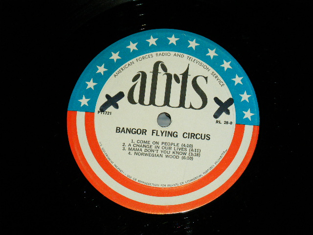 画像: A) BANGOR FLYING CIRCUS : B) THE FIFTH AVENUE BAND - RADIO SHOW for AIR FORCE RADIO USING  / 1969 US ORIGINAL RADIO SHOW LP 