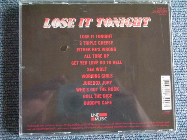 画像: COMMANDER CODY BAND - LOST IT TONIGHT  / 1997 GERMANY SEALED NEW CD