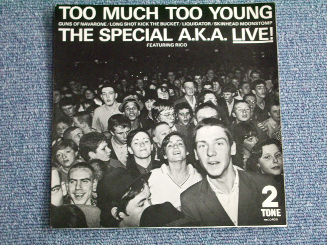 画像1: THE SPECIAL A.K.A. - LIVE TOO MUCH TOO YOUNG  /　1980  UK ORIGINAL 7"EP + PICTURE SLEEVE 