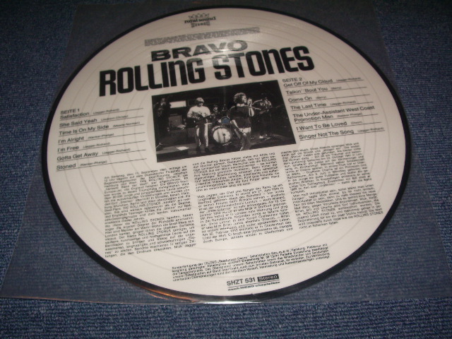 画像:  THE ROLLING STONES - BRAVO ( PICTURE DISC ) / 2000? GERMAN  LIMITED Brand New LP 