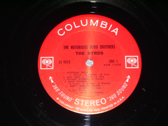 画像: THE BYRDS - THE NOTORIOUS BYRD BROTHERS  / 1968 ORIGINAL Promo Sheet STEREO  LP