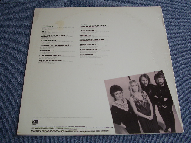 画像: ABBA - A COLLECTION OF HITS / 1982 PROMO ONLY  US ORIGINAL LP 