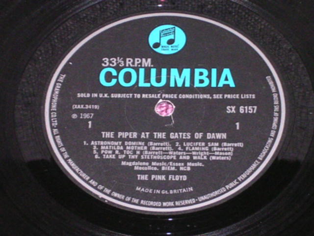 画像: PINK FLOYD, THE  - THE PIPER AT THE GATES OF DAWN / UK ORIGINAL 1st PRESS BLUE COLUMBIA LABEL LP 