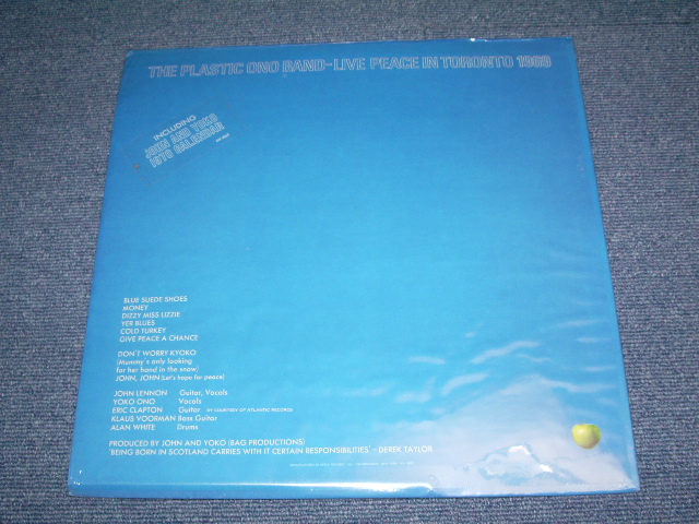 画像: JOHN LENNON ( BEATLES )  - LIVE PEACE IN TORONTO 1969 Ｗith CALENDAR  /  1969 US ORIGINAL SEALED  LP