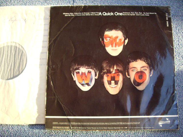 画像: THE WHO  -  A QUICK ONE  / 1966 ORIGINAL LP 