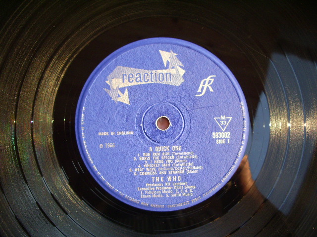 画像: THE WHO  -  A QUICK ONE  / 1966 ORIGINAL LP 