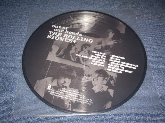 画像:  THE ROLLING STONES - OUT OF OUR HEADS  ( PICTURE DISC ) / 2002? US  LIMITED Brand New LP 