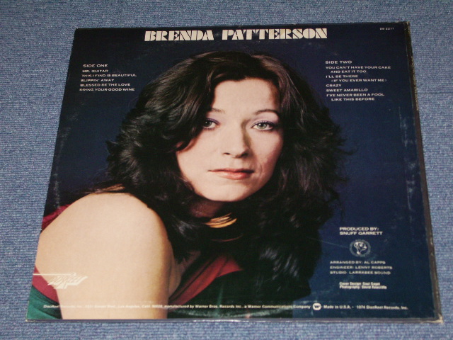 画像: BRFENDA PATTERSON - LIKE GOOD WINE / 1974 US Promo LP