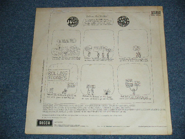 画像:  THE ROLLING STONES - BETWEEN THE BUTTONS  ( MATRIX # 4K/5K : Ex++:Ex/Ex+++ )/ 1967 UK ORIGINAL STERE LP 