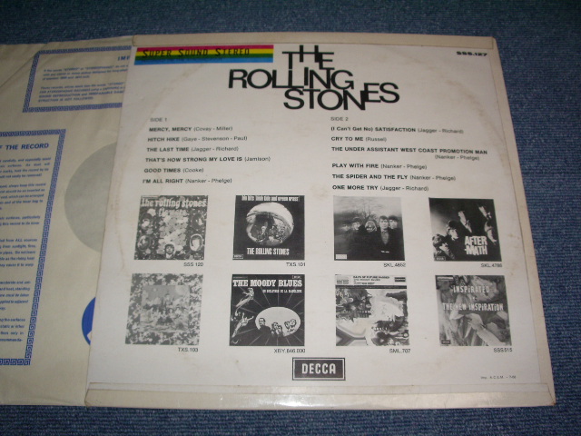 画像: ROLLING STONES - THE ROLLING STONES-SATISFACTION /  1968 FRANCE ONLY ORIGINAL LP 
