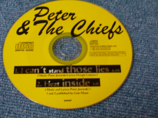 画像: PETER & THE CHIEFS (BOPPERS, THE) - I CAN'T STAND THOSE LIES / 1994  SWEDEN  ORIGINAL CD SINGLE