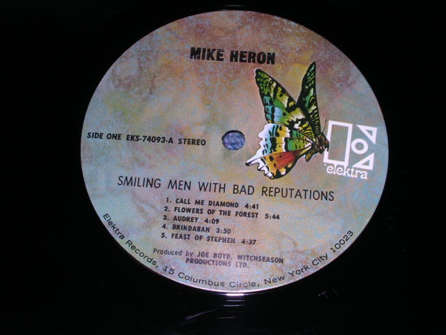 画像: MIKE HERON ( With JOHN CALE ) - AMILING MEN WITH BAD REPTATIONS  / 1971 US ORIGINAL LP 