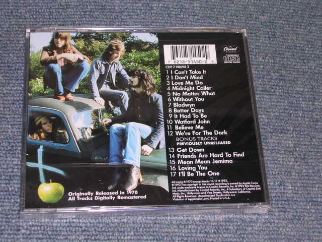 画像: BADFINGER - NO DICE ( +BONUS) / 1992 US AMERICA ORIGINAL Brand New SEALED  CD