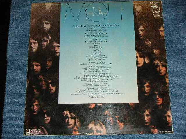 画像: MOTT THE HOOPLE  - THE HOOPLE ( With INSERTS  ) / 1974 NEW ZEALAND  ORIGINAL Used LP  