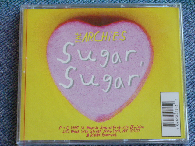 画像: ARCHIES - SUGAR SUGAR   / 1998 US "HEART SHAPED" CD-SINGLE 