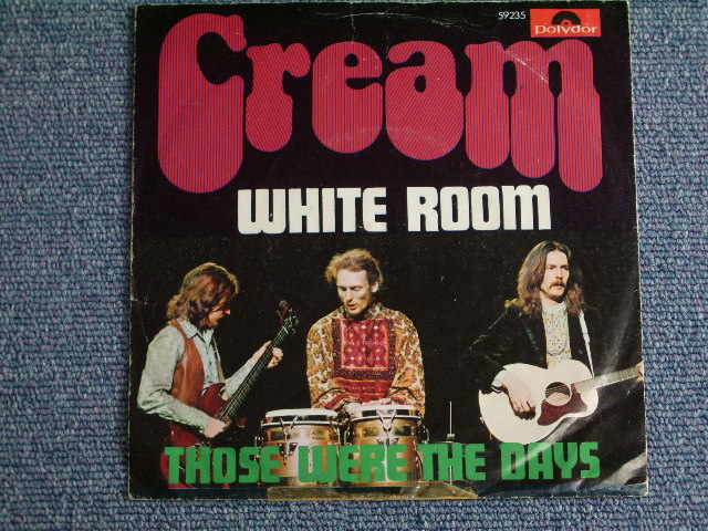 画像1: CREAM - WHITE ROOM   / 1968 WEST GERMANY  ORIGINAL ? 7"Single + PICTURE SLEEVE