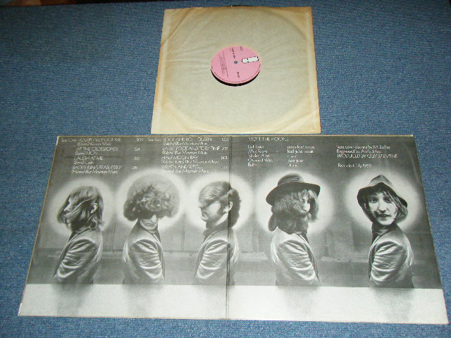 画像: MOTT THE HOOPLE  - MOTT THE HOOPLE ( With "Backsliding Fearlessly" Credit : Ex+/Ex+++ )  / 1969UK ORIGINAL "PINK LABEL" Used LP 