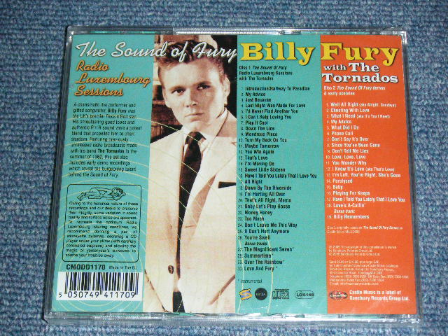 画像: BILLY FURY With THE TORNADOS - THE SOUND OF FURY / 2005 EU Brand New SEALED 2CD 