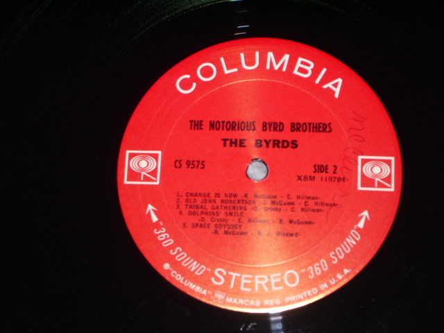 画像: THE BYRDS - THE NOTORIOUS BYRD BROTHERS  / 1968 ORIGINAL Promo Sheet STEREO  LP