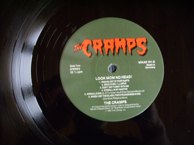 画像: CRAMPS - LOOK MOM NOHEAD! / 1991 WEST GERMANY ORIGINAL LP 