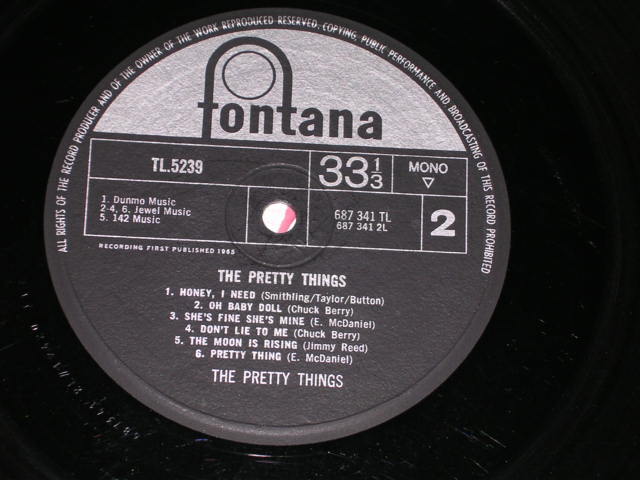 画像: THE PRETTY THINGS - THE PRETTY THINGS / 1965 UK ORIGINAL MONO LP 