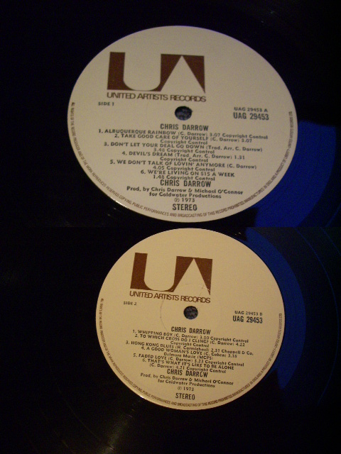 画像: CHRIS DARROW (ex : KALEIDOSCORPE) - FRETLESS (Ex++/MINT-) / 1979 US AMERICA ORIGINAL Used LP