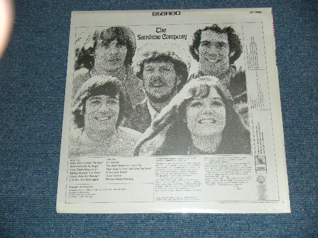 画像: THE SUNSHINE COMPANY - THE SUNSHINE COMPANY (SEALED) / 1968 US AMERICA ORIGINAL "Brand New SEALED" LP 