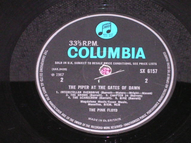 画像: PINK FLOYD, THE  - THE PIPER AT THE GATES OF DAWN / UK ORIGINAL 1st PRESS BLUE COLUMBIA LABEL LP 