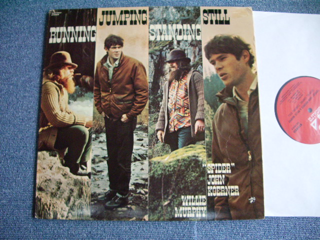 画像1: "SPIDER" JOHN KOERNER & WILLIE MURPHY - RUNNING, JUMPING, STANDING STILL   / 1969 US ORIGINAL LP 