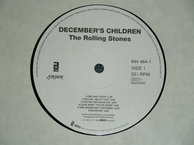 画像: ROLLING STONES - DECMBERS CHILDREN  /  UK REISSUE NEW LP
