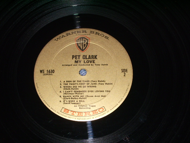 画像: PETULA CLARK - A SIGN OF THE TIMES MY LOVE  / 19669 US ORIGINAL Stereo LP