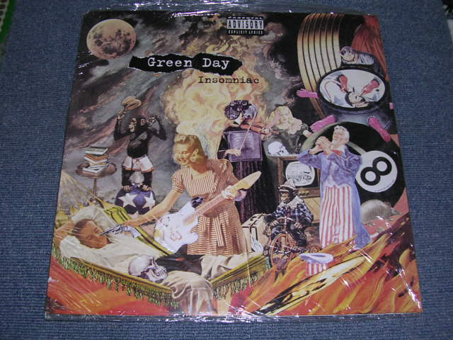 画像1: GREEN DAY - INSOMNIAC (Sealed CutOut)  / 1990s? GERMAN ORIGINAL  SEALED LP