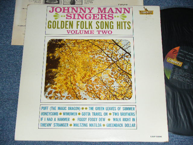 画像1: JOHNNY MANN SINGERS - GOLDEN FOLK SONG HITS VOLUME TWO / 1963  US ORIGINAL MONO Used LP