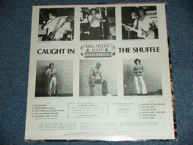 画像: KING BISCUIT BLUES - CAUGHT IN THE SHUFFLE / 1980 US ORIGINAL Usde LP 