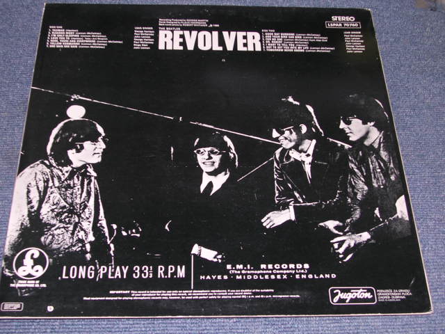 画像: BEATLES - REVOLVER   / 1970s? YUGOSLAVIA  ORIGINAL? STEREO? LP beautiful Record 
