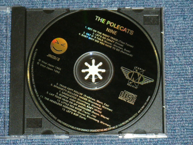 画像: POLECATS - NINE / 1992 UK/FRANCE ORIGINAL Used CD  