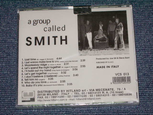 画像: AMITH - A GROUP CALLED SMITH  / 199? ITALY  Sealed  CD Out-of-Print now