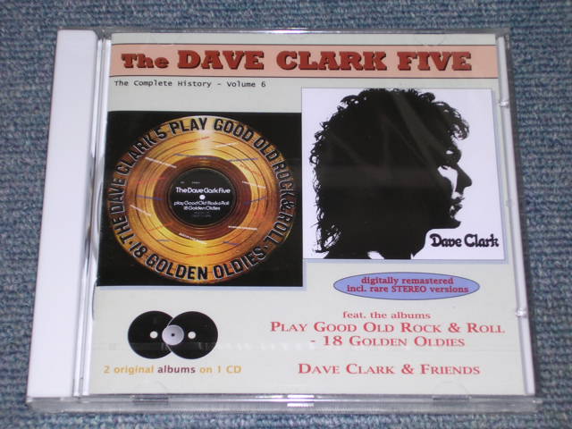 画像1: DAVE CLARK FIVE, THE - COMPLETE HISTORY VOL.6 : PLAY GOOD OLD R&R + DAVE CLARK & FRIENDS (SEALED) / 1994 CZECH REPUBLIC "BRAND NEW SEALED" CD