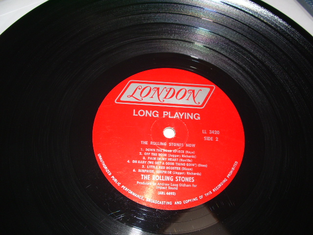画像: ROLLING STONES - THE ROLLING STONES,NOW   /  US ORIGINAL RED LABEL LP 