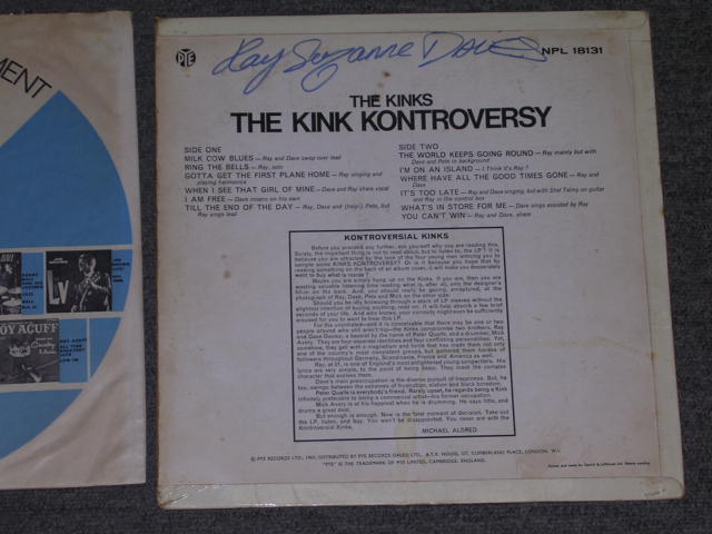 画像: THE KINKS - THE KINKS KONTROVERSY / 1965 UK ORIGINAL MONO LP 