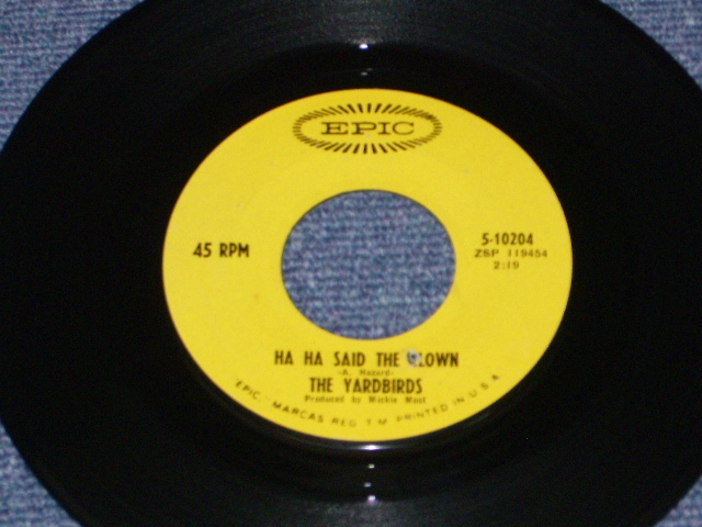 画像1: THE YARDBIRDS - HA HA SAID THE CLOWN  / 1967  US ORIGINAL 7"SINGLE