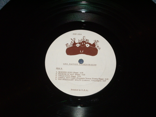 画像: PEARLS BEFORE SWINE - ONE NATION UNDERGROUND / 1967 US Original MONO  LP