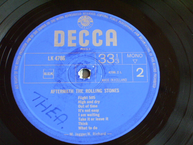 画像: ROLLING STONES - AFTERMATH (Ex+/Ex++ WOBC, STOBC, SPLIT) /  1966 HOLLAND ORIGINAL MONO LP 