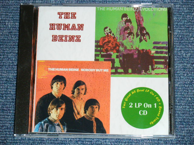 画像1: THE HUMAN BEINZ - TWO GREAT US BEAT LP ON 1 CD+BONUS TRACKS  NOBODY BUT ME + EVOLUTIONS / GERMAN Brand New CD-R  Special Order Only Our Store