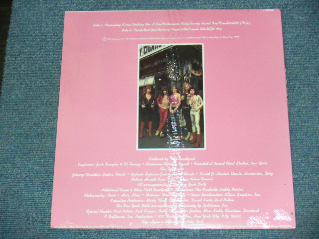 画像: NEW YORK DOLLS - LIVE IN CONCERT PARIS 1974 (SEALED) /1998 US AMERICA ORIGINAL "Brand New Sealed" LP 