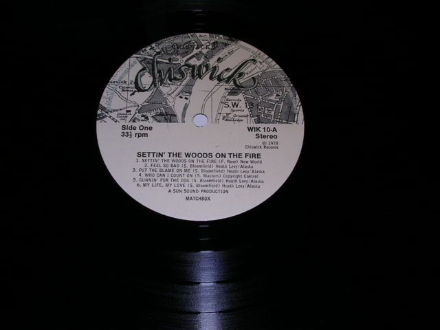 画像: MATCHBOX - SETTIN' THE WOODS ON FIRE / 1978 UK Original LP  